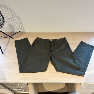 Marine Layer Olive Drawstring Joggers